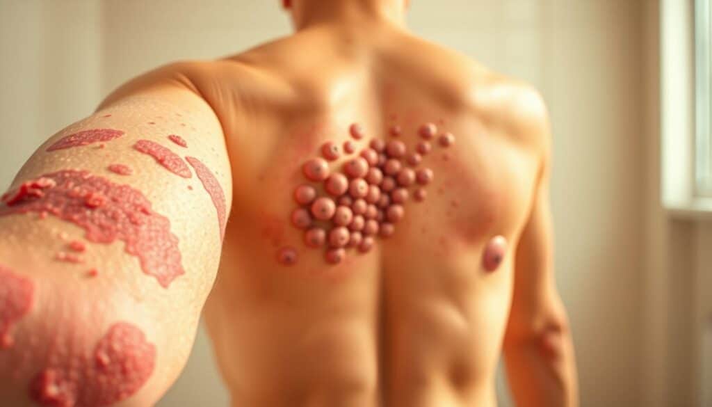 Comparing Eczema and Shingles Skin Disorders