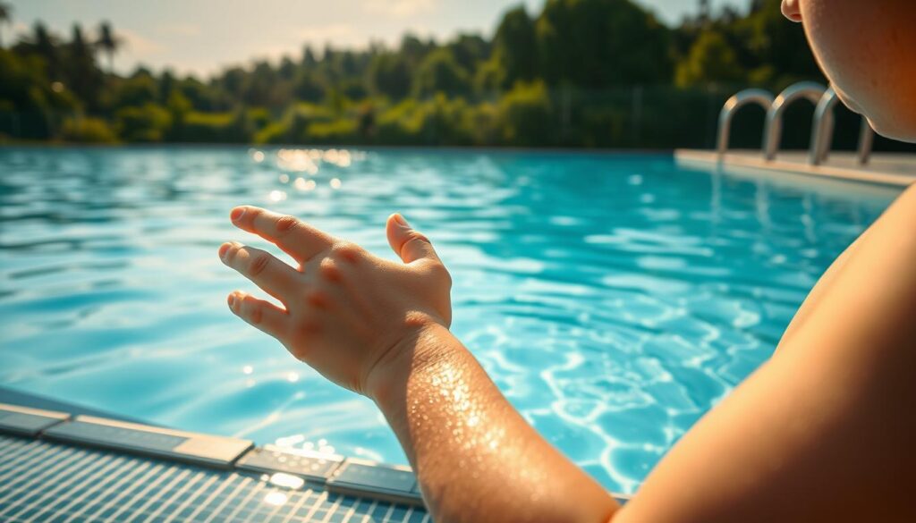 Eczema and Salt Water Pool Safety