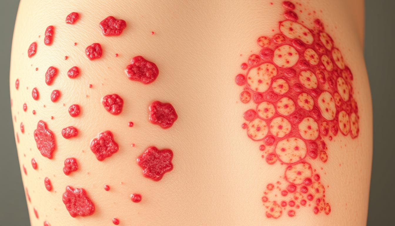 psoriasis vs shingles