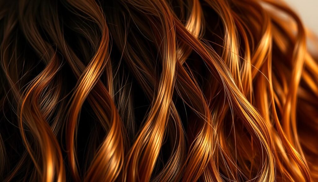 A vibrant, close-up image of a healthy head of thick, lustrous hair. The hair strands are meticulously detailed, each strand glistening with natural oils and shine. The lighting is warm and soft, creating a depth and dimensionality that highlights the voluminous texture and natural waves of the hair. The background is blurred, placing the focus entirely on the lush, nourished hair. The overall mood is one of vitality and radiance, conveying the importance of proper nutrition and diet for achieving TKMD hair health. A vibrant, close-up image of a healthy head of thick, lustrous hair. The hair strands are meticulously detailed, each strand glistening with natural oils and shine. The lighting is warm and soft, creating a depth and dimensionality that highlights the voluminous texture and natural waves of the hair. The background is blurred, placing the focus entirely on the lush, nourished hair. The overall mood is one of vitality and radiance, conveying the importance of proper nutrition and diet for achieving TKMD hair health.