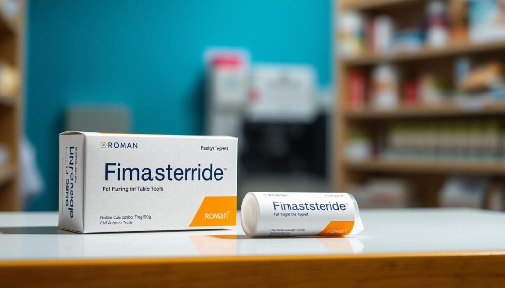 Image of Roman Finasteride packaging or advertisement