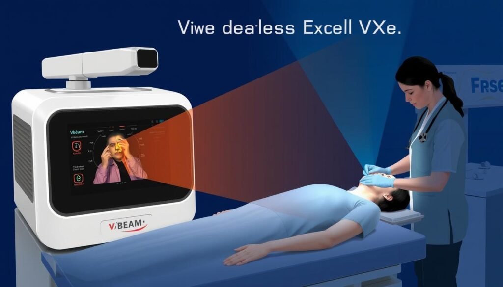 Image of Vbeam or Excel V laser treatment Image of Vbeam or Excel V laser treatment