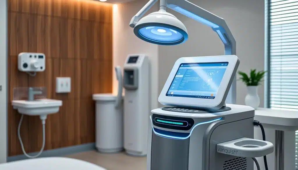 Image of a Vanquish radiofrequency treatment machine