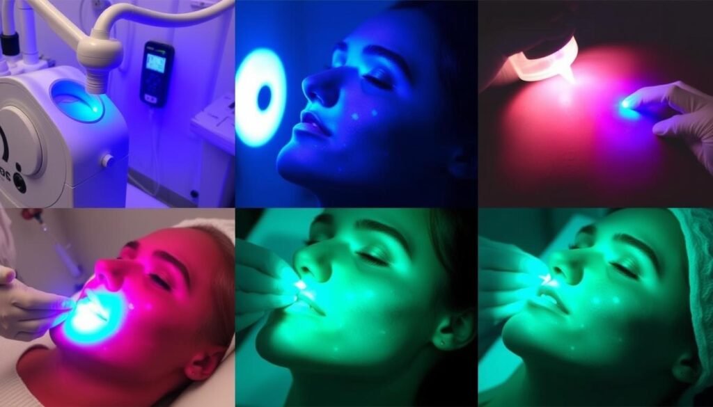 Image of various laser treatments for acne scars Image of various laser treatments for acne scars