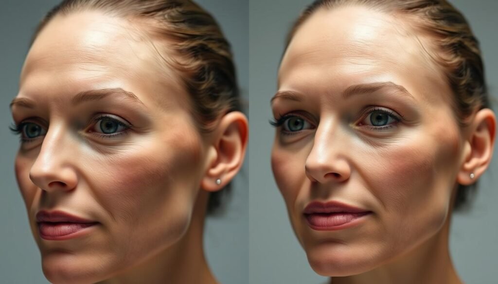 microneedling before and after