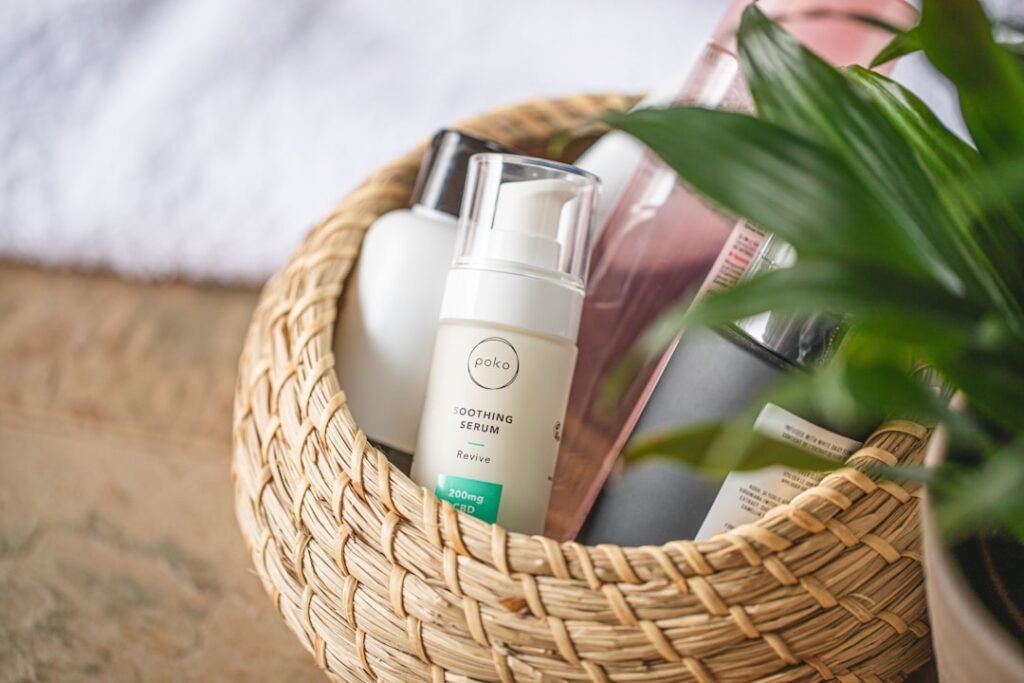 Photo skincare routine