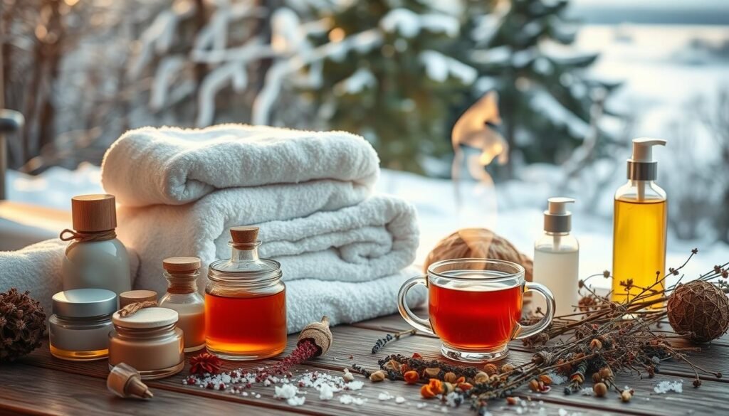 dry skin acne winter