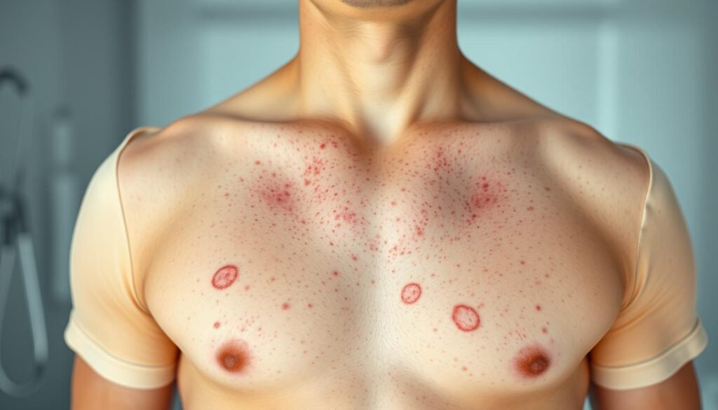 Acne on Chest and Back