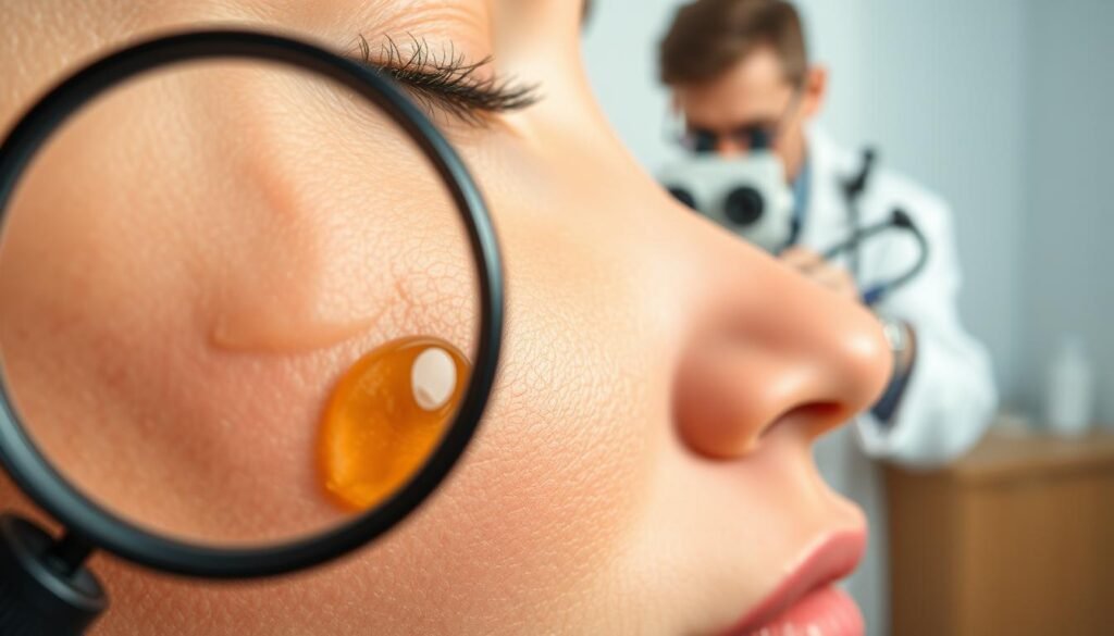 Find Dehydration in Oily Skin