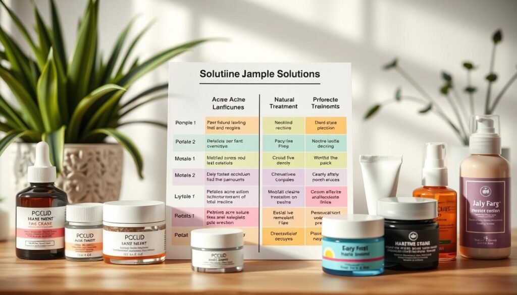 Jawline Pimples Solutions comparison chart Jawline Pimples Solutions comparison chart