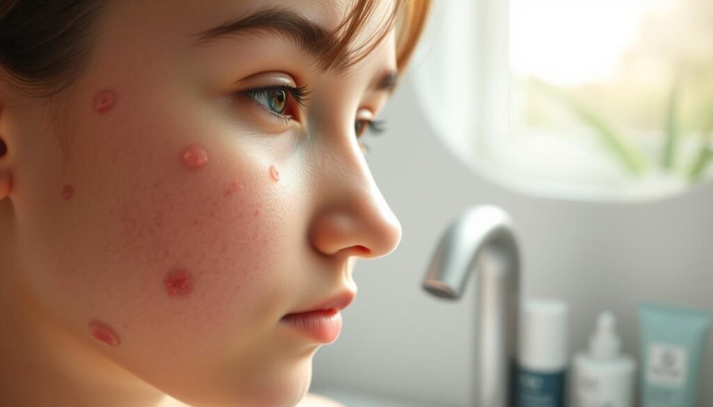 Product-induced pimples and skin inflammation Product-induced pimples and skin inflammation