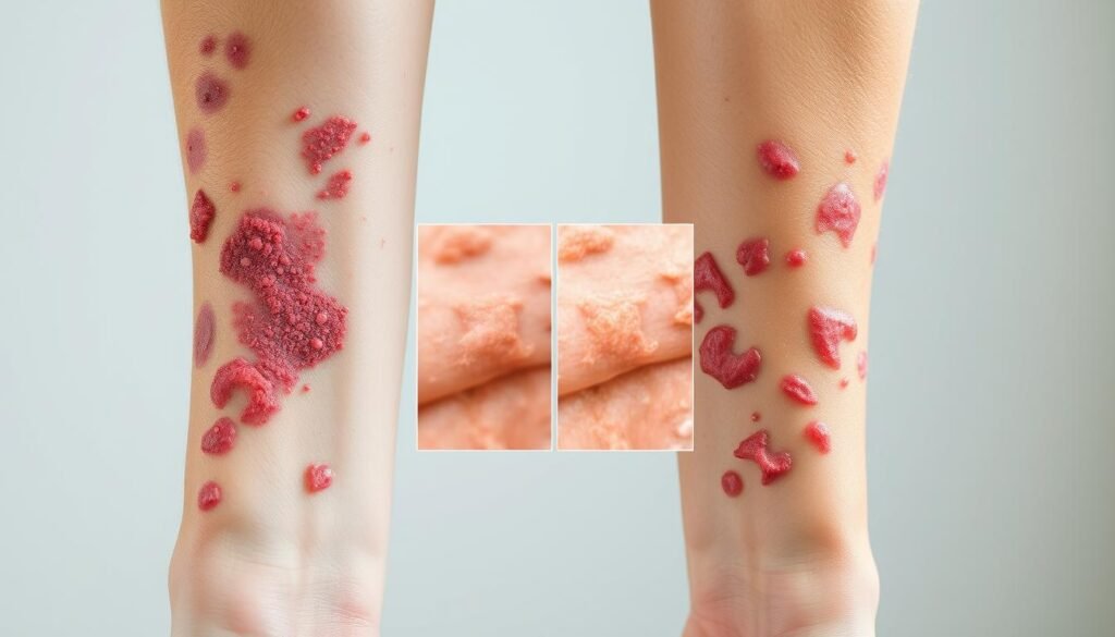 Psoriasis vs Eczema