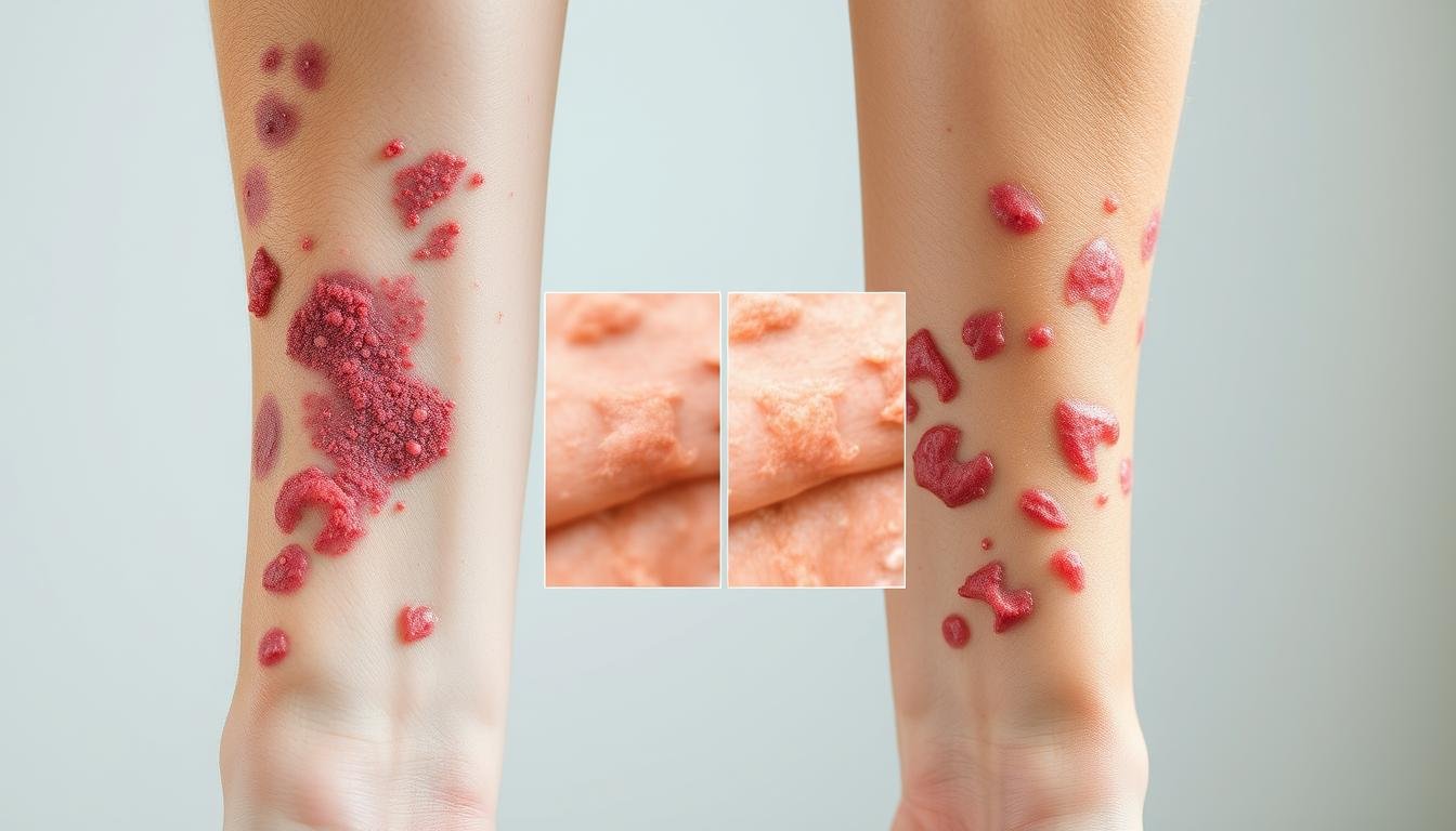 Psoriasis vs Eczema