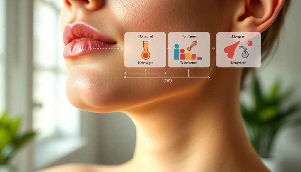 Recognize Jawline Acne