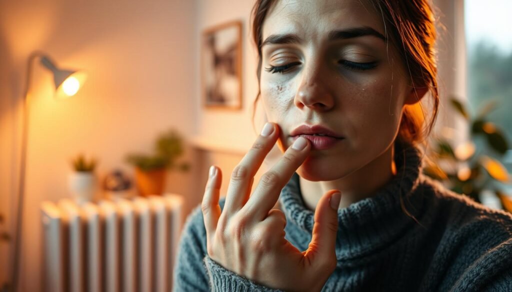 Skin Damage Caused by Indoor Heating