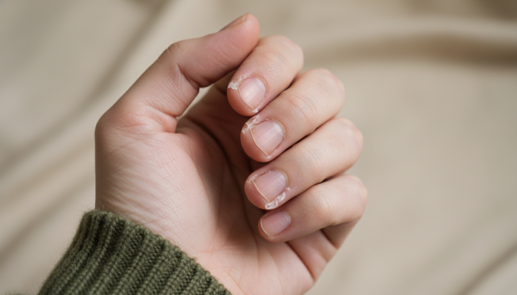 environmental causes of peeling fingertips