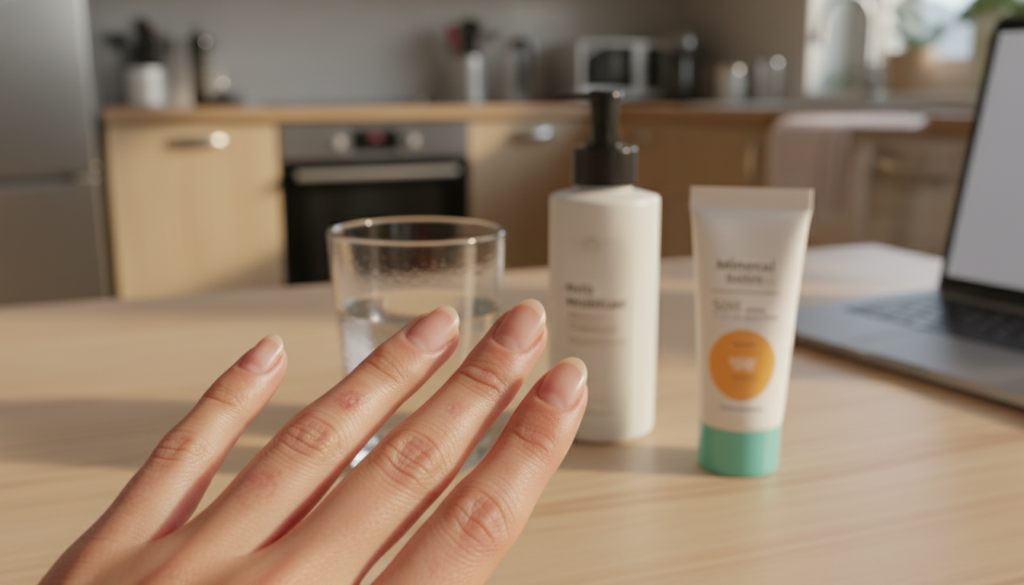lifestyle factors affecting hand skin